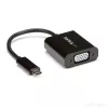 StarTech.com USB-C į VGA adapteris - juodas - 1080p - vaizdo keitiklis, skirtas MacBook Pro - USB C į VGA ekrano jungtis - atnaujinta versija CDP2VGAEC