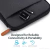 StarTech.com USB-C į VGA adapteris - juodas - 1080p - vaizdo keitiklis, skirtas MacBook Pro - USB C į VGA ekrano jungtis - atnaujinta versija CDP2VGAEC