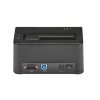 StarTech.com Vieno lizdo kietojo disko trynimo stotelė, atskiras HDD/SSD sanitizer, USB 3.0 į SATA II (3 Gbps), 9 trynimo režimai, LCD ekranas, saugus kietojo disko trynimo dokas, DB-9 spausdintuvo prievadas, TAA atitiktis
