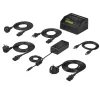 StarTech.com Vieno lizdo kietojo disko trynimo stotelė, atskiras HDD/SSD sanitizer, USB 3.0 į SATA II (3 Gbps), 9 trynimo režimai, LCD ekranas, saugus kietojo disko trynimo dokas, DB-9 spausdintuvo prievadas, TAA atitiktis