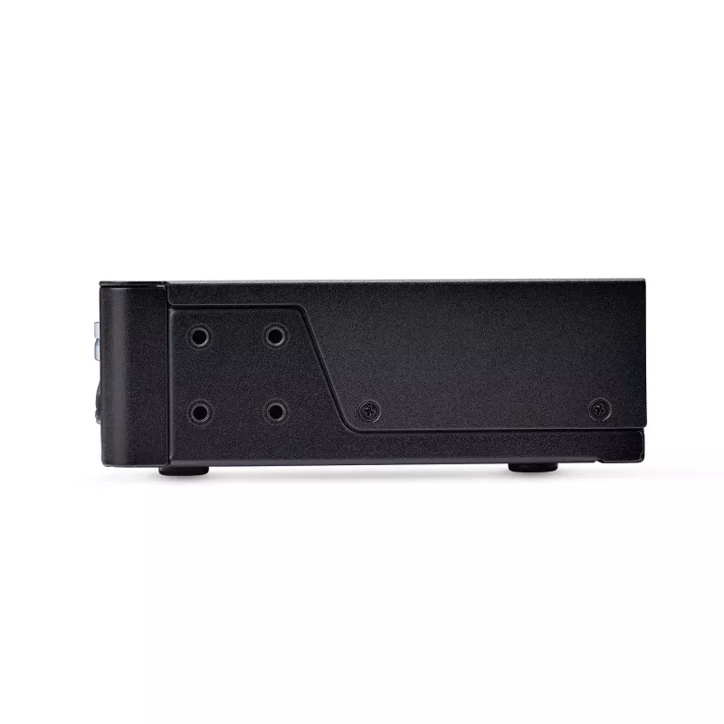 StarTech.com 4 prievadų DisplayPort KVM jungiklis, 8K 60Hz / 4K 144Hz, vienas ekranas, DP 1.4, 2x USB 3.0 prievadai, 4x USB 2.0 HID prievadai, mygtukinis ir klavišinis perjungimas, TAA atitiktis - OS nepriklausomas, metalinis korpusas