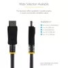 StarTech.com 50 cm DisplayPort 1.2 laidas - 4K x 2K Ultra HD VESA sertifikuotas DP laidas monitoriui - trumpas DP laidas su fiksatoriais
