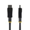 StarTech.com 50 cm DisplayPort 1.2 laidas - 4K x 2K Ultra HD VESA sertifikuotas DP laidas monitoriui - trumpas DP laidas su fiksatoriais