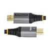 StarTech.com 12ft (4m) HDMI 2.1 laidas 8K – sertifikuotas itin didelės spartos HDMI laidas 48Gbps – 8K 60Hz/4K 120Hz HDR10+ eARC – itin didelės raiškos 8K HDMI laidas – monitoriui/TV/ekranui – lankstus TPE apvalkalas