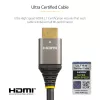 StarTech.com 12ft (4m) HDMI 2.1 laidas 8K – sertifikuotas itin didelės spartos HDMI laidas 48Gbps – 8K 60Hz/4K 120Hz HDR10+ eARC – itin didelės raiškos 8K HDMI laidas – monitoriui/TV/ekranui – lankstus TPE apvalkalas