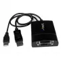 StarTech.com DP2DVID2 – aktyvus adapteris DisplayPort į DVI Dual Link, 2560x1600 60Hz, USB maitinimas, fiksuojanti jungtis