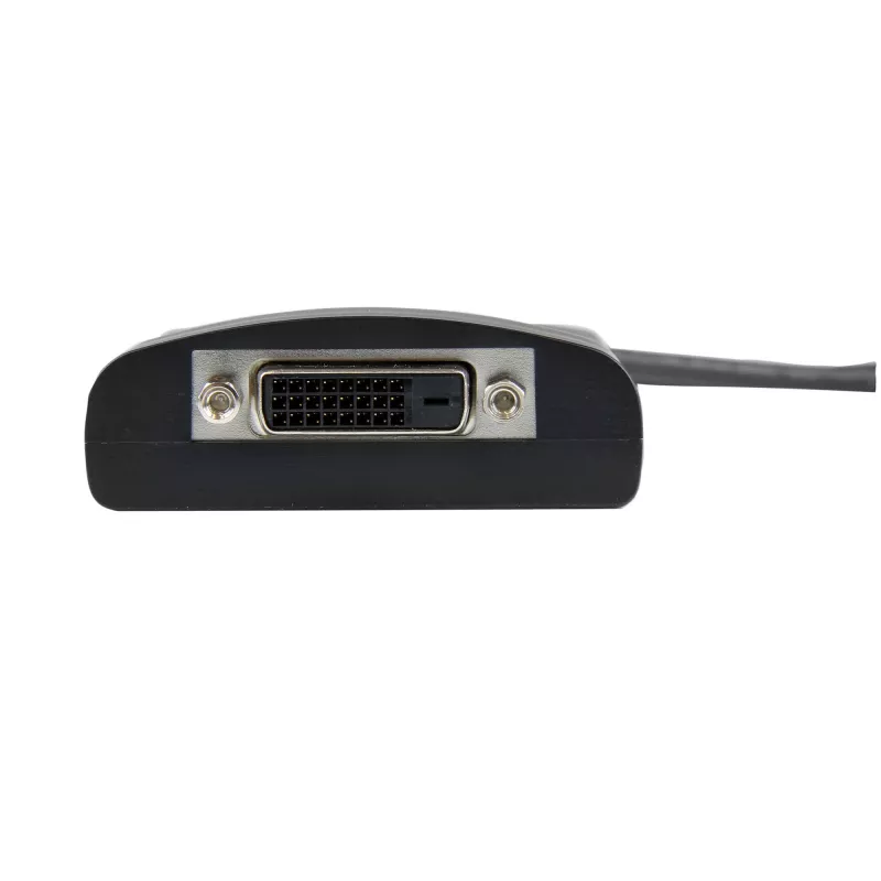 StarTech.com DP2DVID2 – aktyvus adapteris DisplayPort į DVI Dual Link, 2560x1600 60Hz, USB maitinimas, fiksuojanti jungtis
