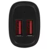 StarTech.com Dviejų prievadų automobilinis USB įkroviklis - 24W/4.8A - juodas