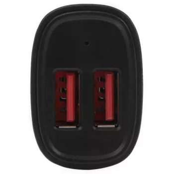 StarTech.com Dviejų prievadų automobilinis USB įkroviklis - 24W/4.8A - juodas