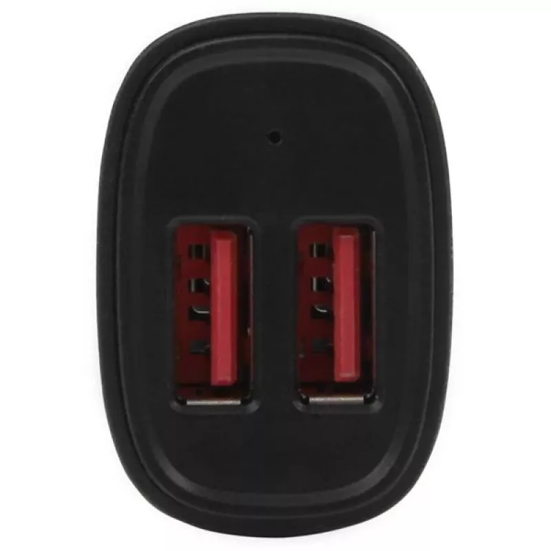 StarTech.com Dviejų prievadų automobilinis USB įkroviklis - 24W/4.8A - juodas