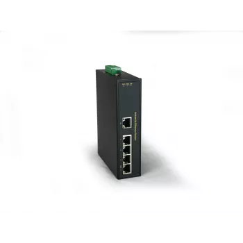 Nevaldomas perjungiklis LevelOne IFS-0501 5 prievadų Fast Ethernet pramoninis perjungiklis