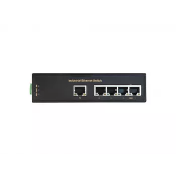 Nevaldomas perjungiklis LevelOne IFS-0501 5 prievadų Fast Ethernet pramoninis perjungiklis
