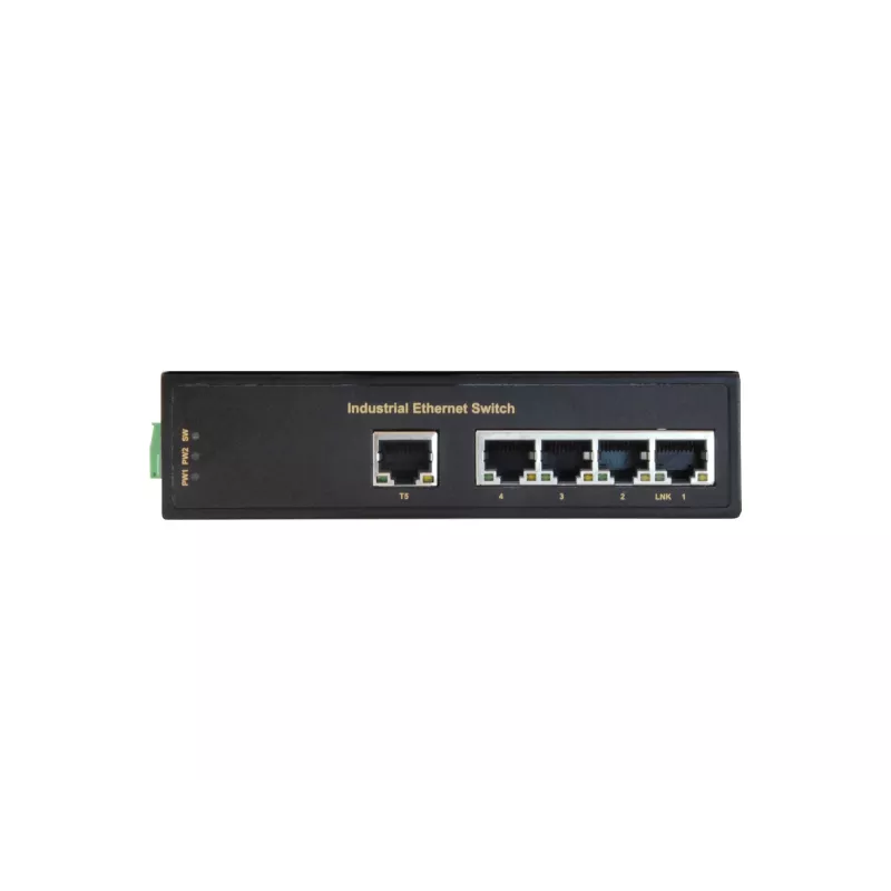 Nevaldomas perjungiklis LevelOne IFS-0501 5 prievadų Fast Ethernet pramoninis perjungiklis