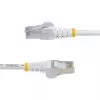 StarTech.com 10 m balta CAT8 Ethernet kabelis, RJ45, 25G/40G, 2000 MHz, 100W PoE++, S/FTP, 26AWG gryna vario viela, LSZH, ekranuotas tinklo laidininkas su įtempimo reljefais, individualiai išbandytas