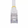StarTech.com 10 m balta CAT8 Ethernet kabelis, RJ45, 25G/40G, 2000 MHz, 100W PoE++, S/FTP, 26AWG gryna vario viela, LSZH, ekranuotas tinklo laidininkas su įtempimo reljefais, individualiai išbandytas
