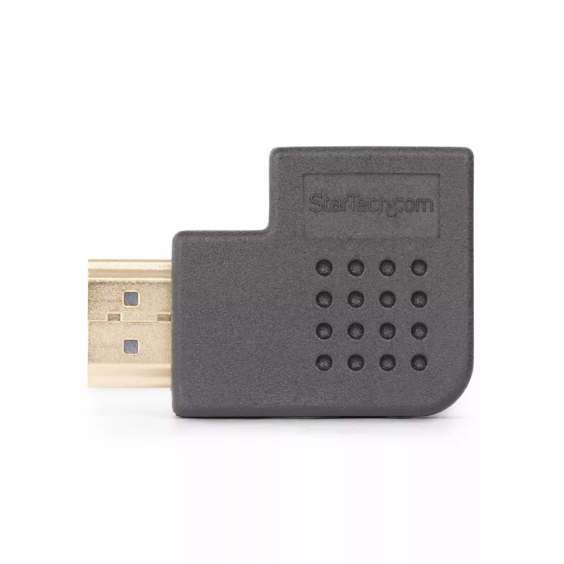 StarTech.com 90° Horizontalus HDMI 2.0 Adapteris, Kištukas į Lizdą, 4K 60Hz, 18Gbps