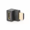 StarTech.com HDMI 2.0 adapteris, nuleidžiamas kampu, vyriškas į moterišką, vertikalus 90 laipsnių kampu, HDMI prievado apsaugotojas, 4K 60Hz, didelės spartos HDMI jungties prailginimas, M/F