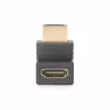 StarTech.com HDMI 2.0 adapteris, nuleidžiamas kampu, vyriškas į moterišką, vertikalus 90 laipsnių kampu, HDMI prievado apsaugotojas, 4K 60Hz, didelės spartos HDMI jungties prailginimas, M/F