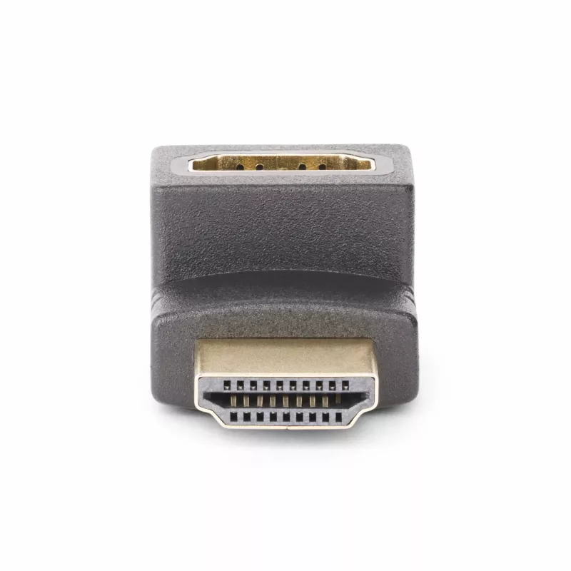 StarTech.com HDMI 2.0 adapteris, nuleidžiamas kampu, vyriškas į moterišką, vertikalus 90 laipsnių kampu, HDMI prievado apsaugotojas, 4K 60Hz, didelės spartos HDMI jungties prailginimas, M/F