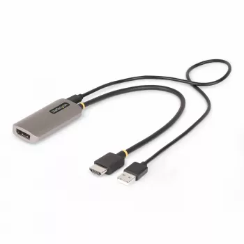 StarTech.com 1ft (30cm) HDMI į DisplayPort adapterio laidas, 8K 60Hz, aktyvus HDMI 2.1 į DP 1.4 vaizdo keitiklis, USB magistralės maitinimas su laidu