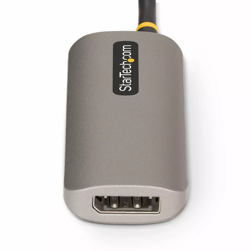 StarTech.com 1ft (30cm) HDMI į DisplayPort adapterio laidas, 8K 60Hz, aktyvus HDMI 2.1 į DP 1.4 vaizdo keitiklis, USB magistralės maitinimas su laidu