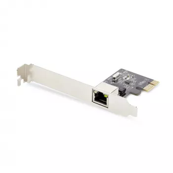 StarTech.com 1-Port Gigabit PCIe tinklo adapterio kortelė, 10/100/1000Mbps PCI Express LAN kortelė, NIC, Realtek RTL8111H, veikia su Windows ir Linux, TAA atitinka