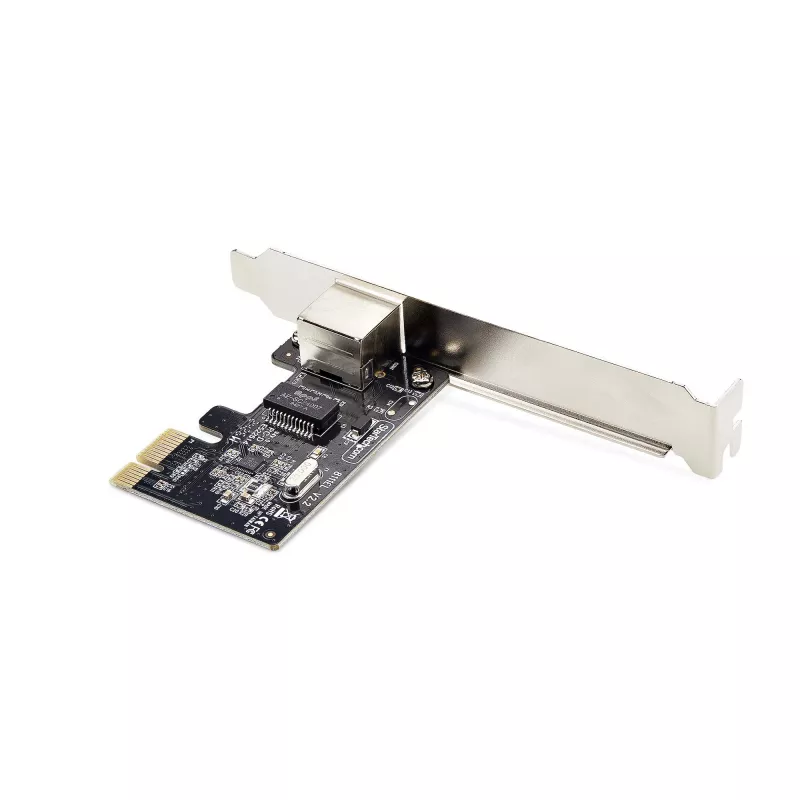 StarTech.com 1-Port Gigabit PCIe tinklo adapterio kortelė, 10/100/1000Mbps PCI Express LAN kortelė, NIC, Realtek RTL8111H, veikia su Windows ir Linux, TAA atitinka