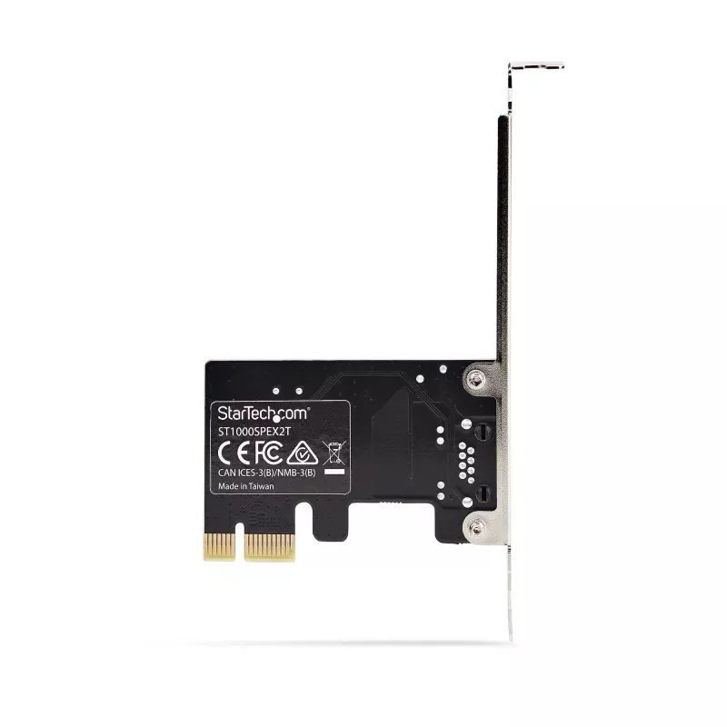 StarTech.com 1-Port Gigabit PCIe tinklo adapterio kortelė, 10/100/1000Mbps PCI Express LAN kortelė, NIC, Realtek RTL8111H, veikia su Windows ir Linux, TAA atitinka