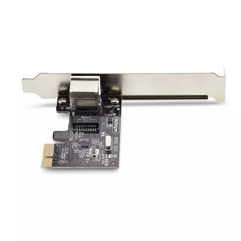 StarTech.com 1-Port Gigabit PCIe tinklo adapterio kortelė, 10/100/1000Mbps PCI Express LAN kortelė, NIC, Realtek RTL8111H, veikia su Windows ir Linux, TAA atitinka