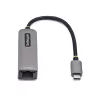 StarTech.com USB-C į Ethernet adapteris 2.5GbE, 100W PD praėjimas, NBASE-T NIC, USB 3.0 Type-C 2.5/1G kelių greičių tinklas, suderinamas su Thunderbolt, Windows ir Mac
