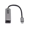 StarTech.com USB-C į Ethernet adapteris, NIC, 100W PD pralaidumas, USB 3.0 Type-C 1Gbps kelių greičių tinklo adapteris, suderinamas su Thunderbolt, Windows ir Mac