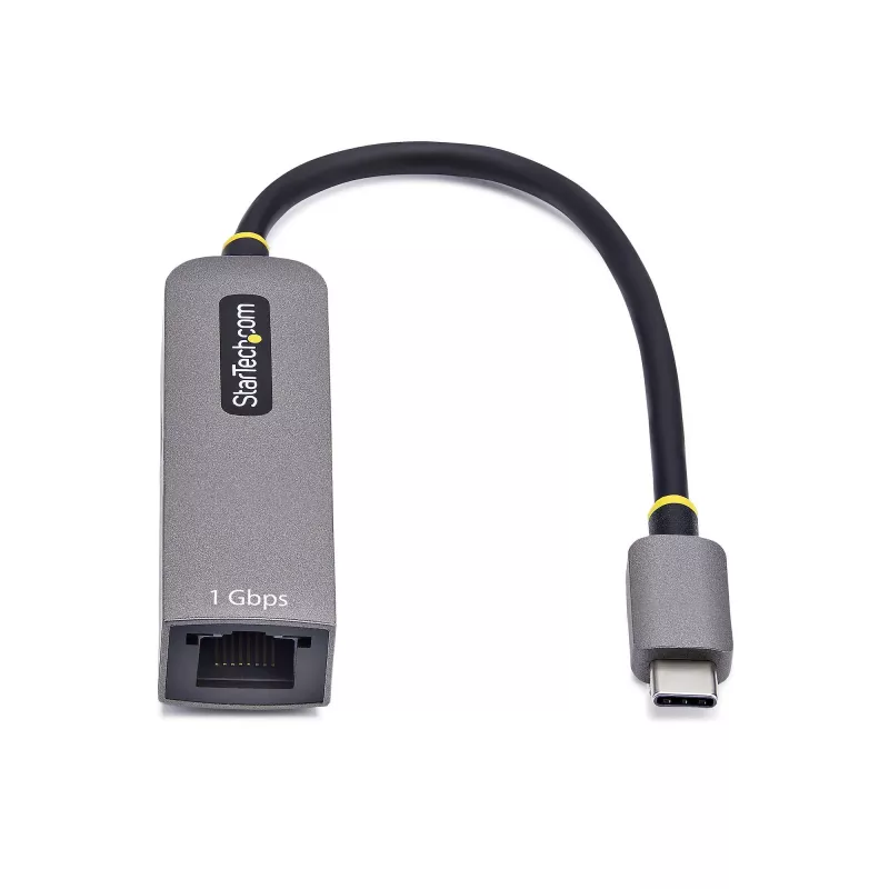 StarTech.com USB-C į Ethernet adapteris, NIC, 100W PD pralaidumas, USB 3.0 Type-C 1Gbps kelių greičių tinklo adapteris, suderinamas su Thunderbolt, Windows ir Mac
