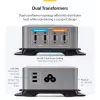 StarTech.com 4 prievadų kelių įrenginių USB-C įkroviklis, 240 W bendra galia, vienas prievadas 140 W EPR, PD 3.1, varžtiniai fiksavimo prievadai, konferencijų salėms, montavimo laikiklis paviršiui