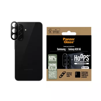 PanzerGlass objektyvo stikliuko apsauga Samsung Galaxy A26 5G, atspari įbrėžimams ir smūgiams