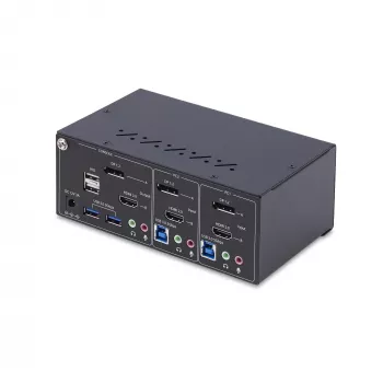 StarTech.com P2ADDH462-KVM-SWITCH – KVM jungiklis, juodas