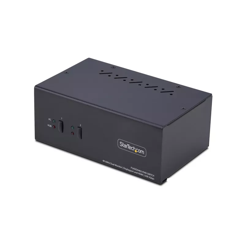 StarTech.com P2ADDH462-KVM-SWITCH – KVM jungiklis, juodas