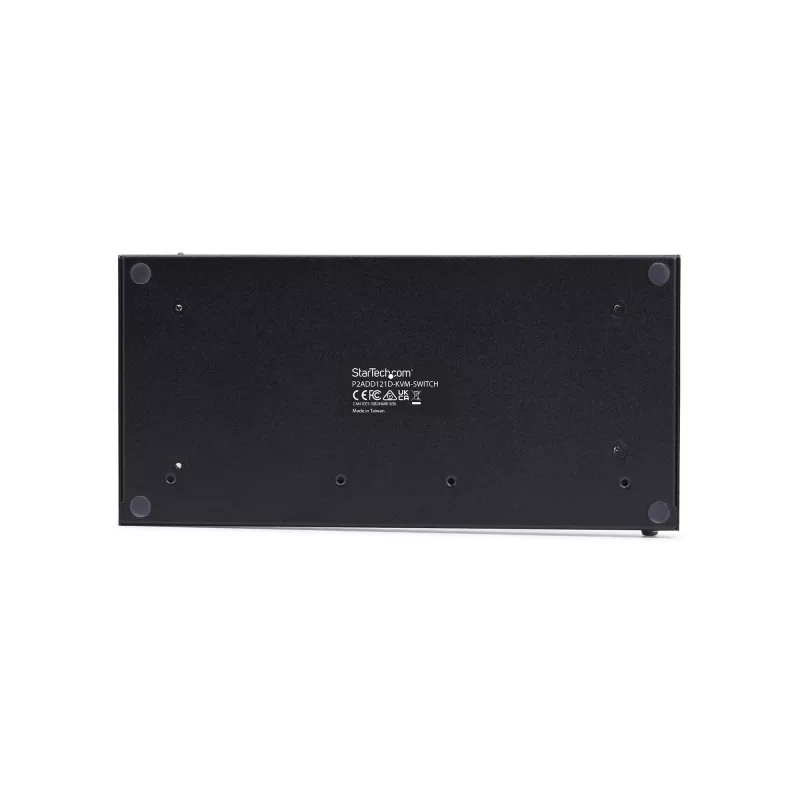 StarTech.com 2 prievadų dviejų monitorių DisplayPort KVM jungiklis su dviejų vaizdų vaizdo matrica, 4K 60Hz, 4x USB šakotuvas, karštųjų klavišų perjungimas, DP 1.2 matrica KVM, TAA atitikmuo