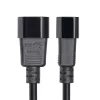 StarTech.com 4,5 m (15 pėdų) maitinimo ilginimo laidas, C14 į C13 PDU maitinimo laidas, 15A 250V, 14AWG, kintamosios srovės kabelis PDU / maitinimo šaltiniui, KEMA-KEUR sertifikuotas