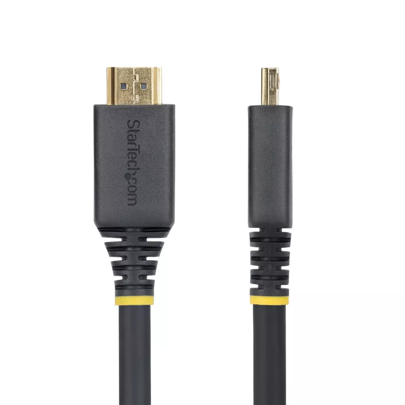 StarTech.com 20ft (6,1 m) greitasis HDMI laidas su griebimo jungtimis, 4K 60Hz/1440p 144Hz, HDR10/HDCP 2.2/ARC, 18Gbps, UHD HDMI 2.0 laidas TV/monitoriui/ekranui, TPE apvalkalas