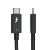 StarTech.com 2,6 pėdų (80 cm) Thunderbolt 5 kabelis, 80 Gbps / iki 120 Gbps, 240 W PD, 8K 60 Hz, sertifikuotas Thunderbolt kabelis – suderinamas su Thunderbolt 4 / USB4 / USB-C