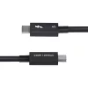 StarTech.com 2,6 pėdų (80 cm) Thunderbolt 5 kabelis, 80 Gbps / iki 120 Gbps, 240 W PD, 8K 60 Hz, sertifikuotas Thunderbolt kabelis – suderinamas su Thunderbolt 4 / USB4 / USB-C