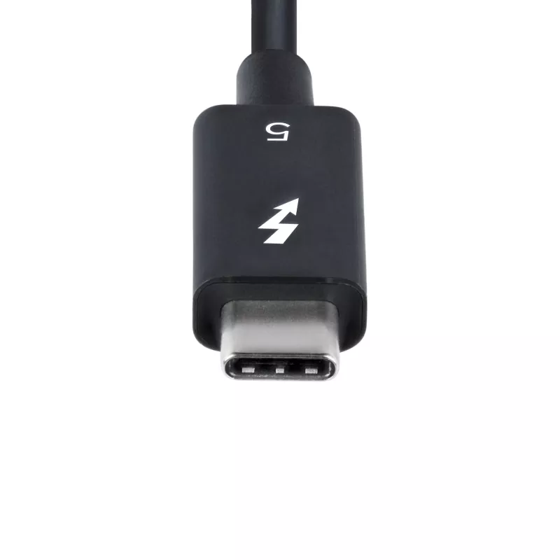 StarTech.com 2,6 pėdų (80 cm) Thunderbolt 5 kabelis, 80 Gbps / iki 120 Gbps, 240 W PD, 8K 60 Hz, sertifikuotas Thunderbolt kabelis – suderinamas su Thunderbolt 4 / USB4 / USB-C
