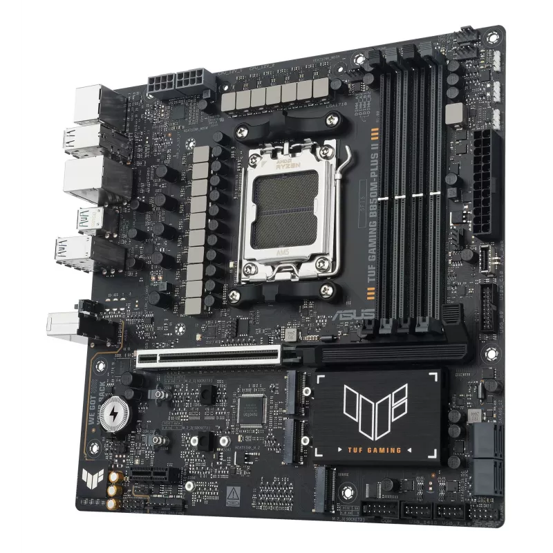 Motininė plokštė ASUS TUF GAMING B850M-PLUS II AMD B850 Socket AM5 micro ATX