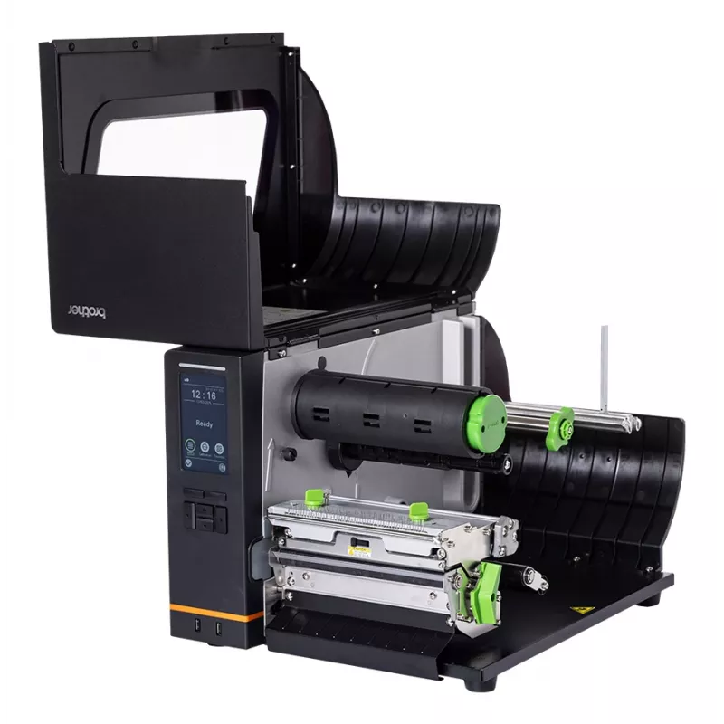 Brother TJ-6421TN pramoninis etikečių spausdintuvas, tiesioginė terminė / terminio perdavimo, 203 DPI, 304,8 mm/s, 17,27 cm ritinys, USB 2.0, LAN