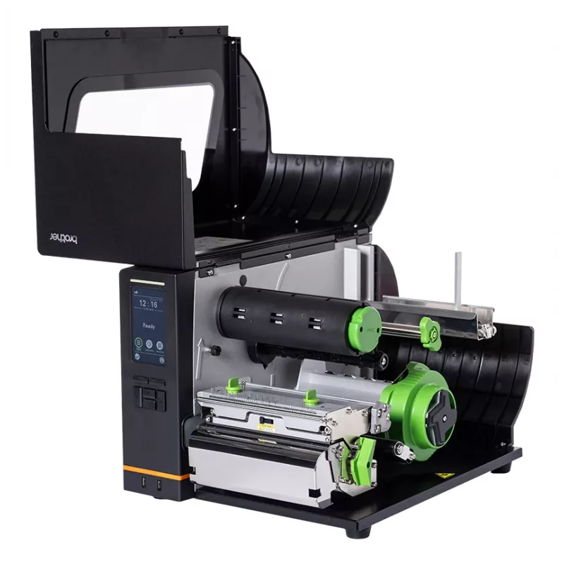 Brother TJ-6421TN pramoninis etikečių spausdintuvas, tiesioginė terminė / terminio perdavimo, 203 DPI, 304,8 mm/s, 17,27 cm ritinys, USB 2.0, LAN