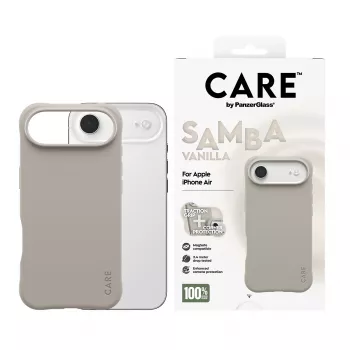 Dėklas PanzerGlass CARE by Fashionable Case Samba Vanilla MagSafe iPhone 17 Air