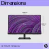 HP P22h G5 FHD Monitor, 54.6 cm (21.5 colio), 1920 x 1080 pikselių, Full HD, IPS, 5 ms, juodas