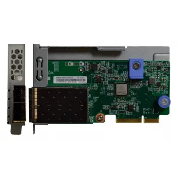 Lenovo 7ZT7A00546 vidinė tinklo plokštė, SFP+ 10 GbE, PCI Express, metalo žalios spalvos