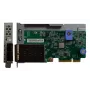 Lenovo 7ZT7A00546 vidinė tinklo plokštė, SFP+ 10 GbE, PCI Express, metalo žalios spalvos