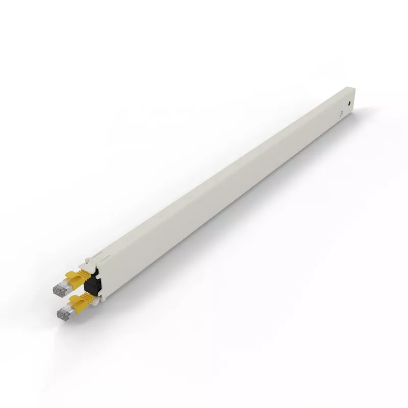 Tinklo kabelis PATCHBOX CONE30STPYL RJ-45 Cat6a 1,8 m geltonas